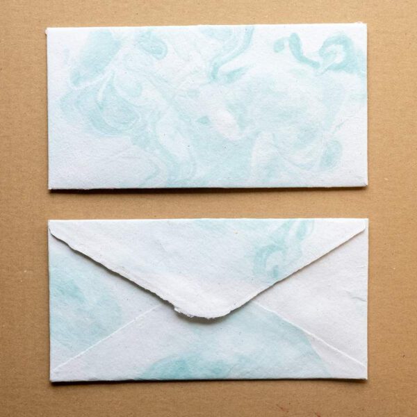 Csekkes boríték – márványos kinézet