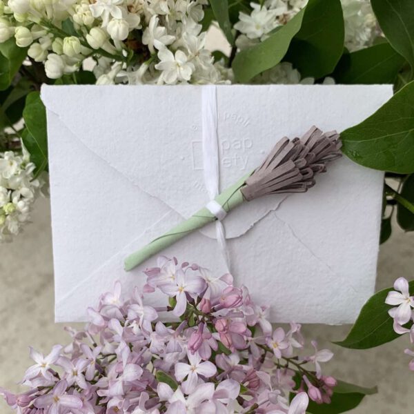 Papírvirág – levendula