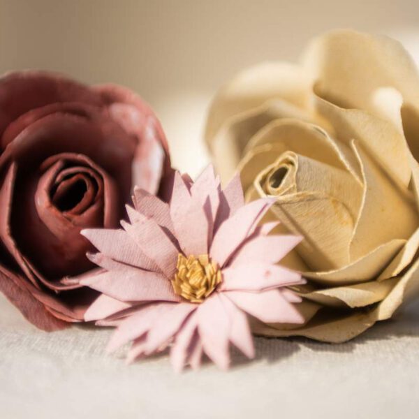 Papírvirág – rózsa